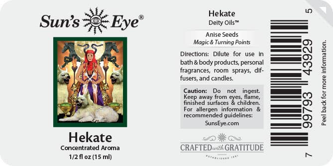 Hekate Oil: .5 fl oz - Sun's Eye