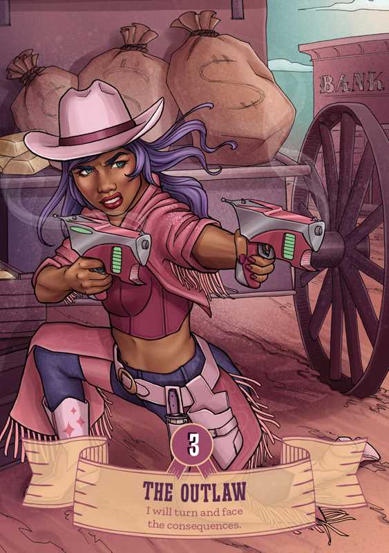 Cowgirls and Aliens Oracle by Ellie  Grant