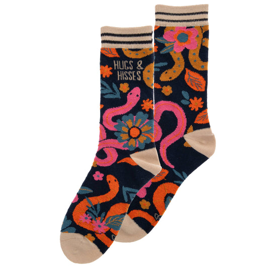 Karma Crew Socks: Snake