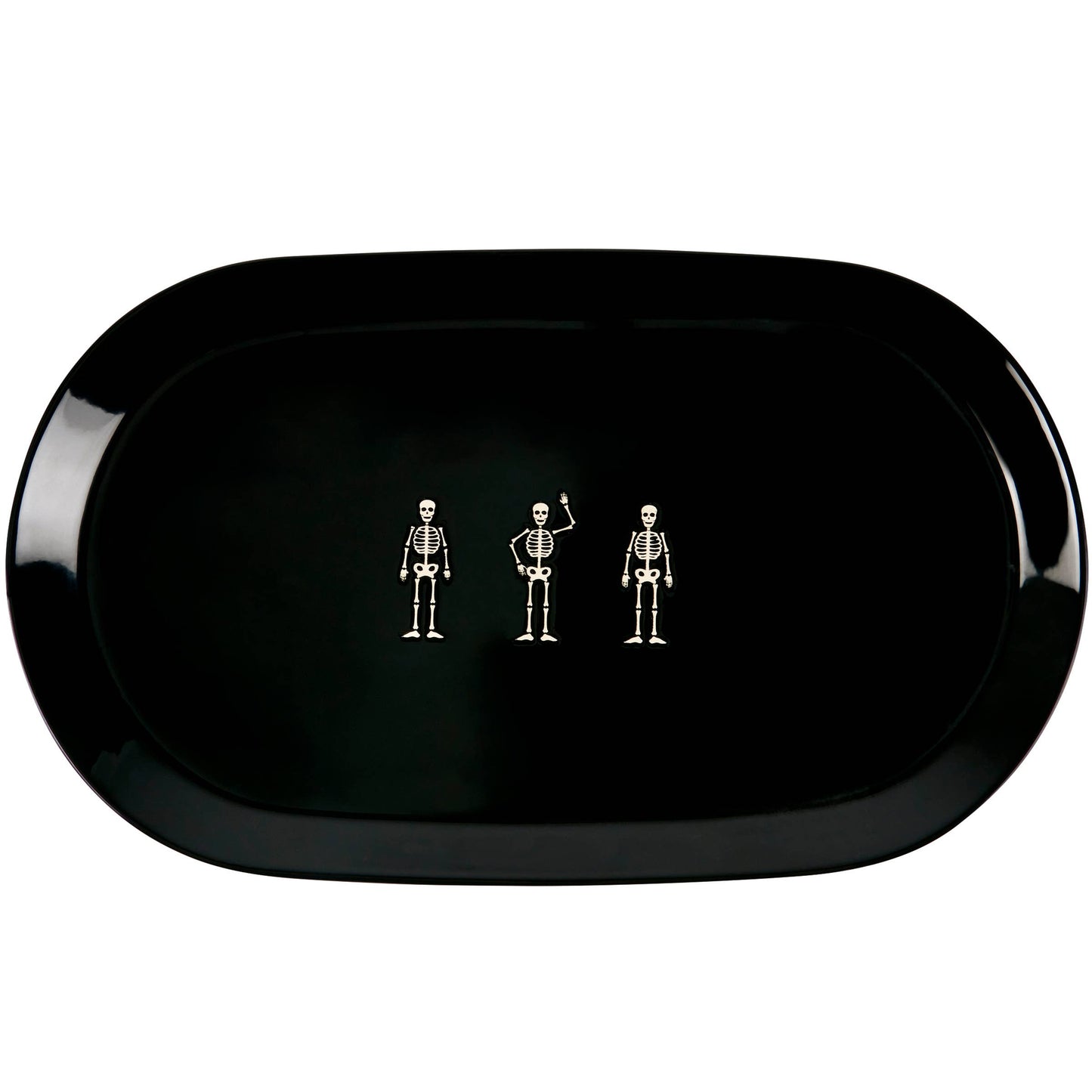 Skeleton Oval Platter