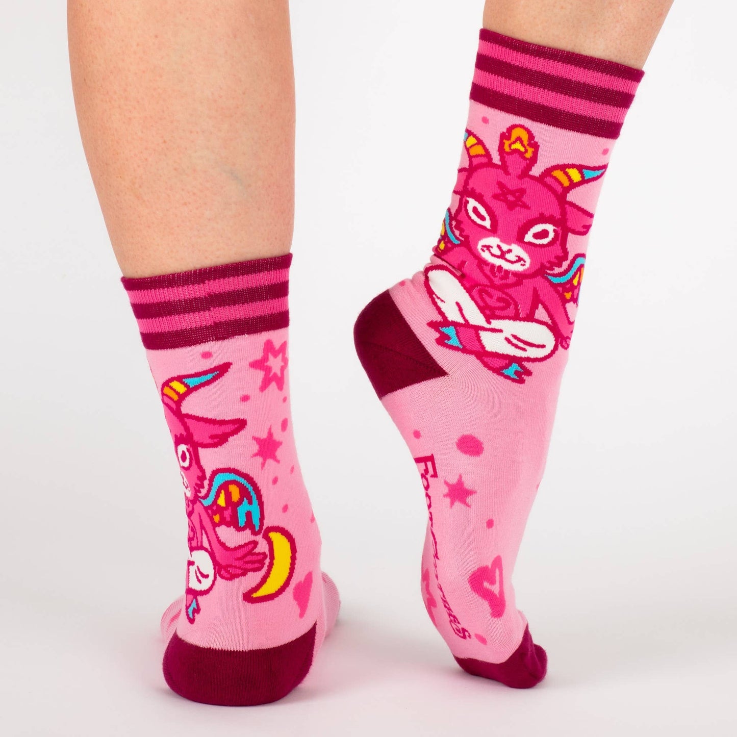 Socks - Foot Clothes - Cute Baphomet