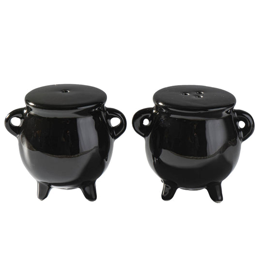 Witch Cauldron Salt and Peper Shaker Set