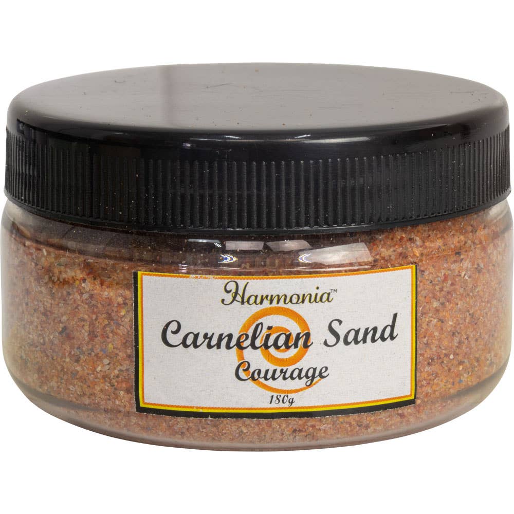 Gemstone Sand Jar 180 Gr - Carnelian