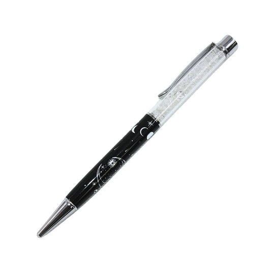 Crystal Pens - Moon Phase - Silver