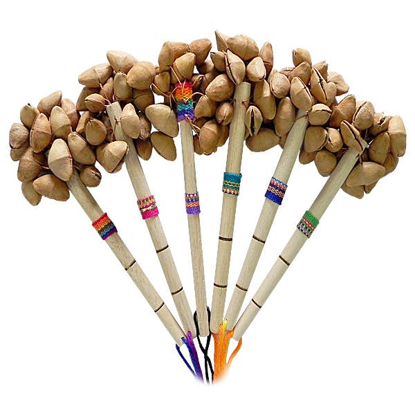 Cha Cha Nut Seed Pod Rattle Shaker