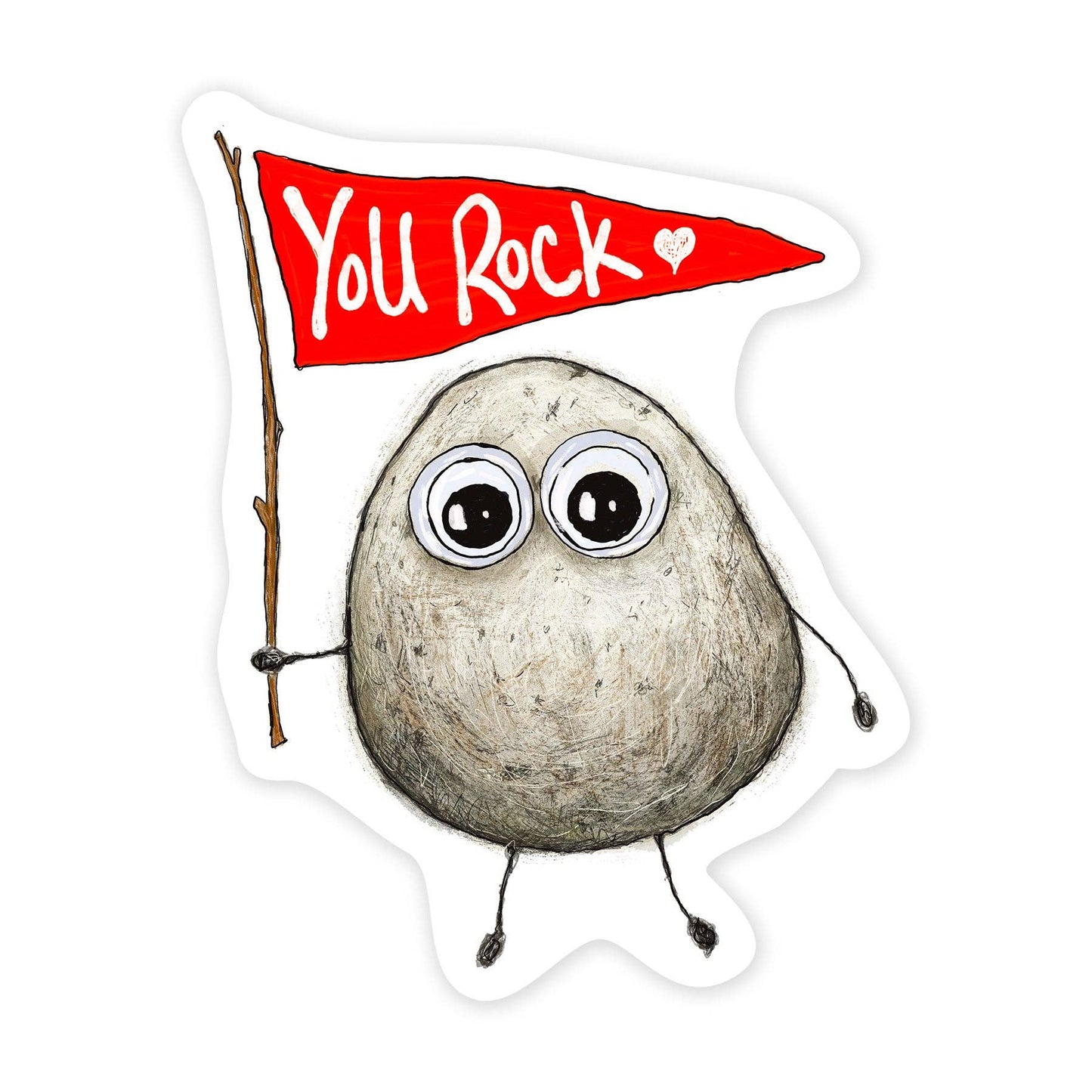 You Rock - Mini Sticker