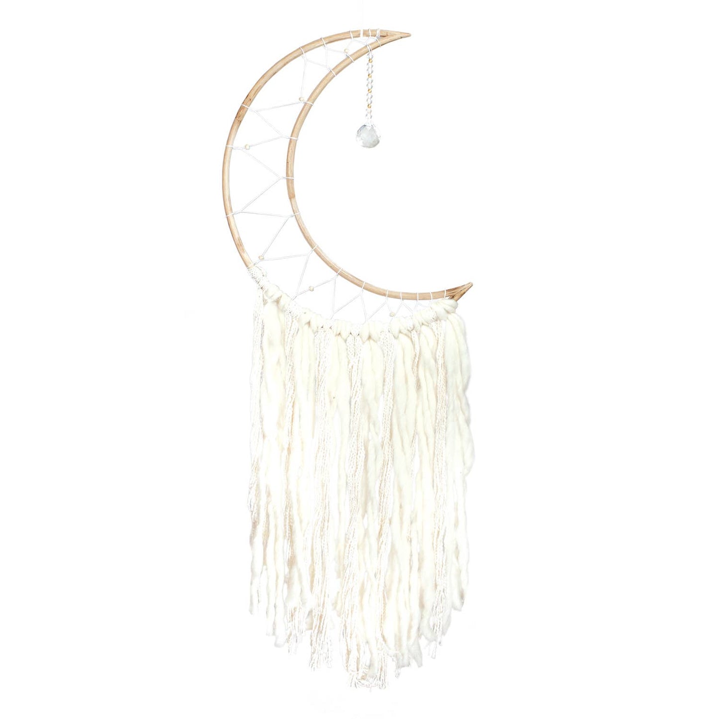 SALE! Was $20.00 - Large White Moon Wall Decor