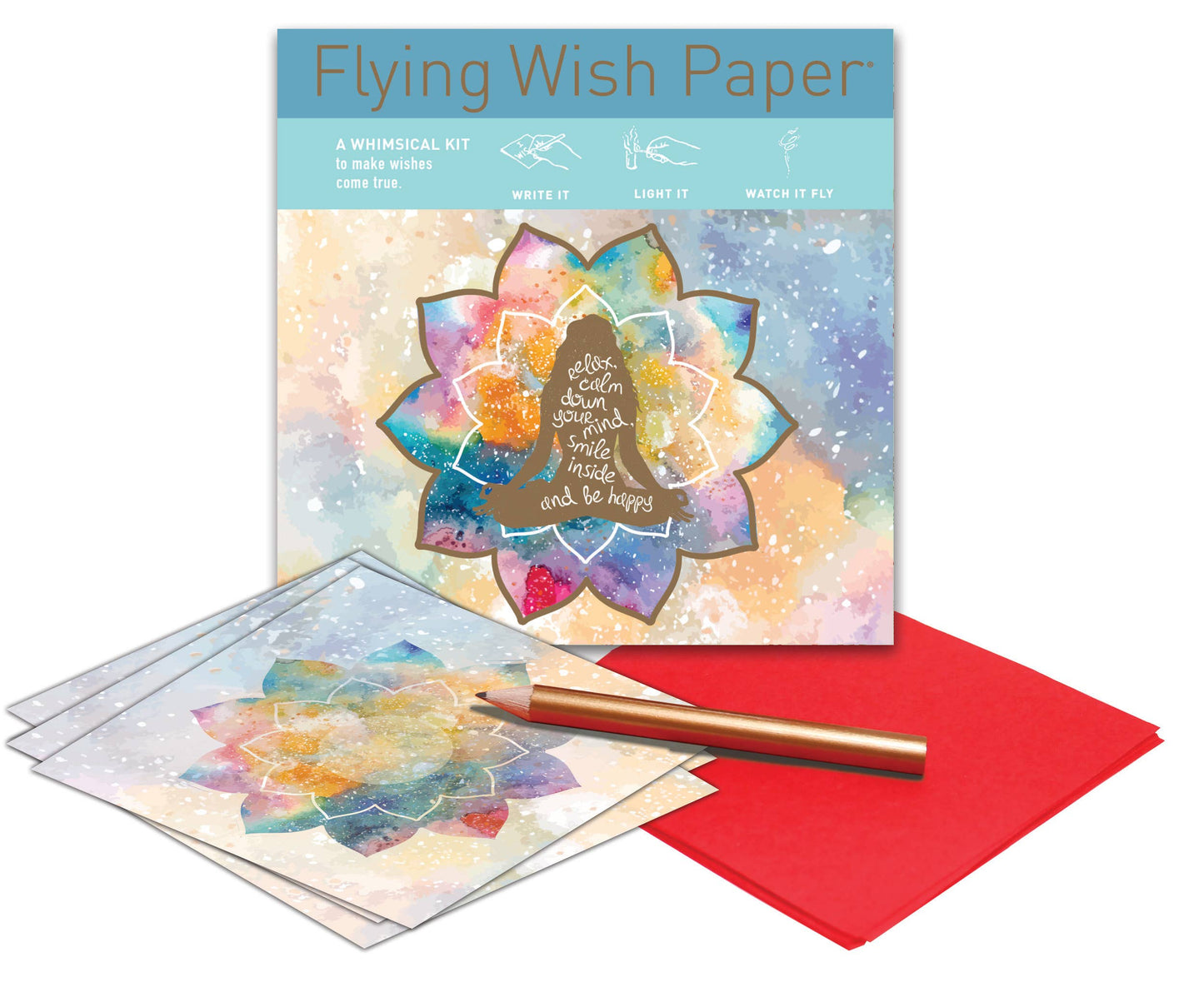 Flying Wish Paper - Mindful / Wish-Making Kit / 15 WISH PAPER™ + Accessories