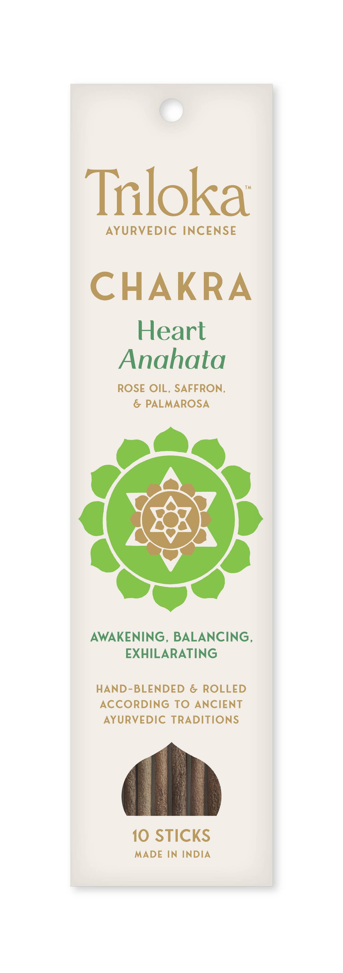 Triloka Heart Chakra Stick Incense