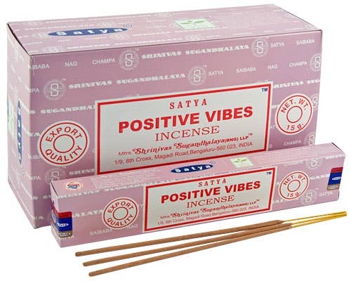 Satya - Positive Vibes Incense Sticks 15g