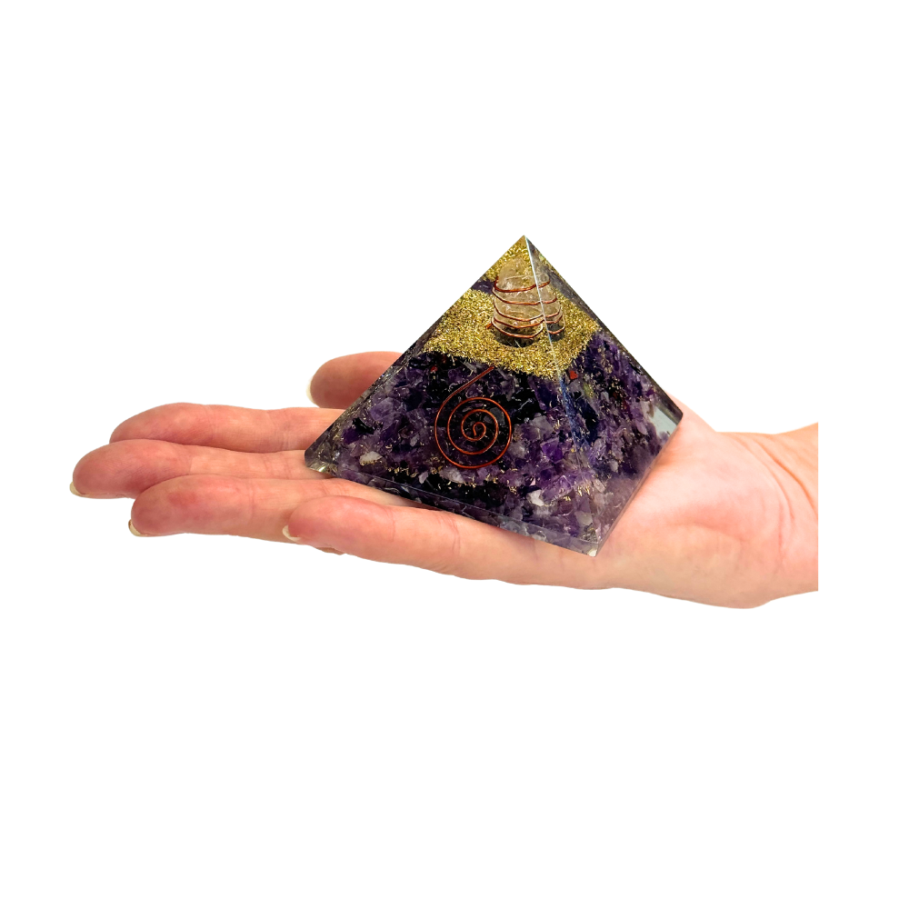 Orgonite Pyramid - Amethyst