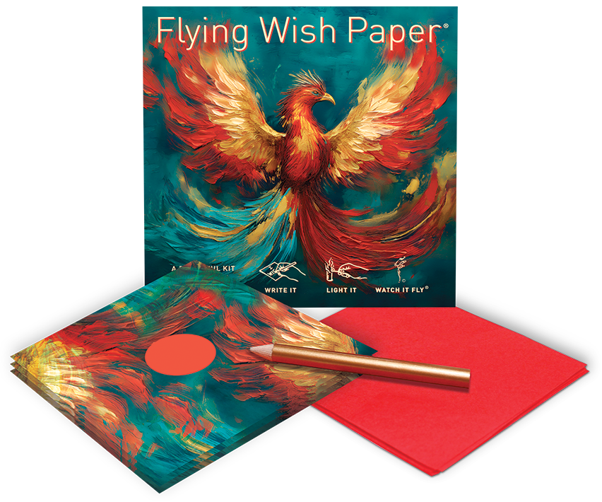 Phoenix — Flying Wish Paper® Standard Mini WISHING KIT™