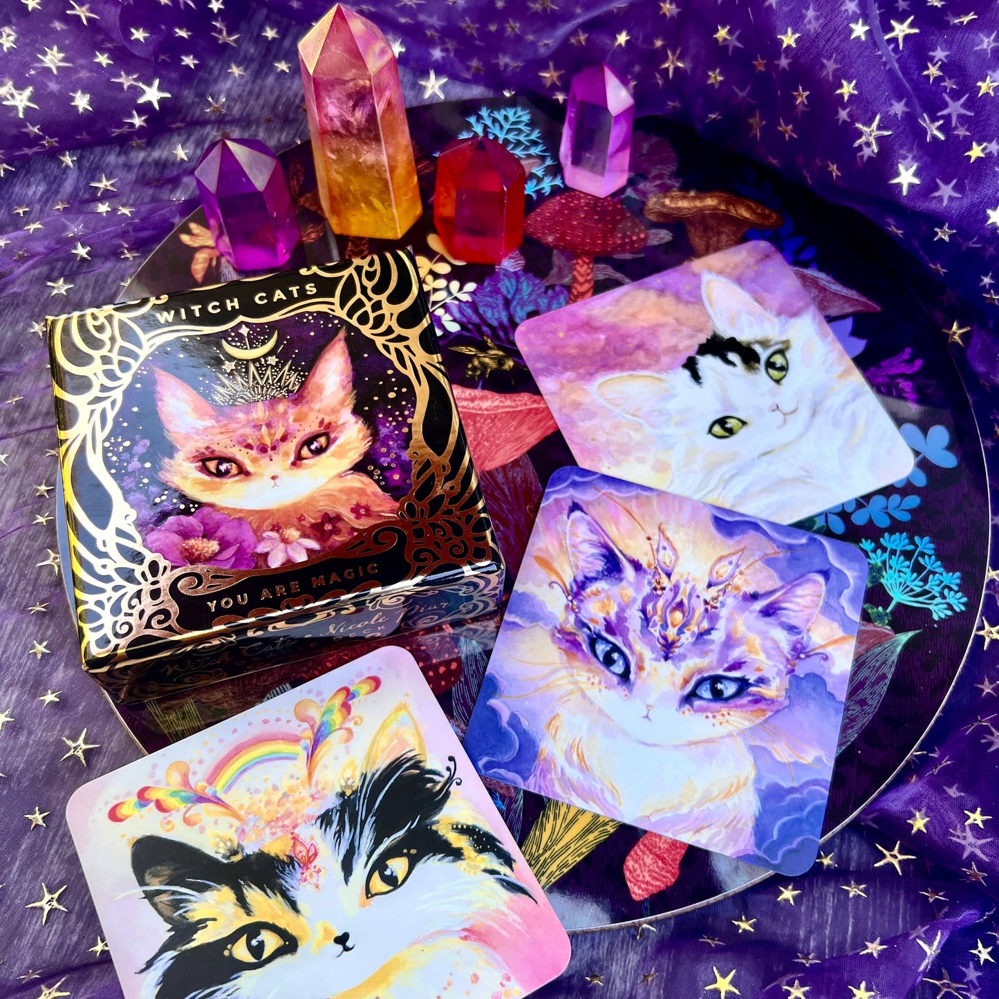 Witch Cats Oracle Deck