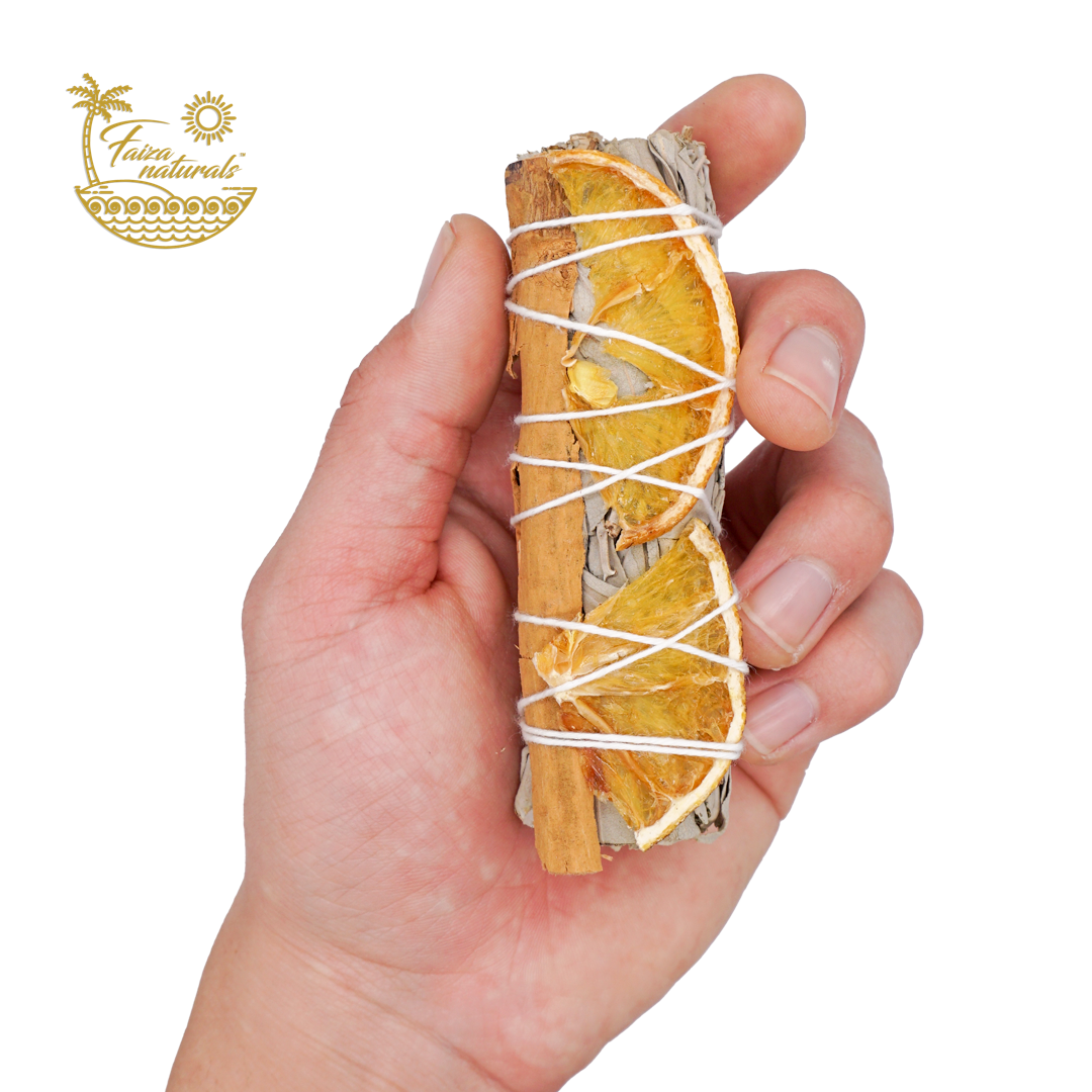 Smudge Bundle - Orange , Cinnamon & Cedar
