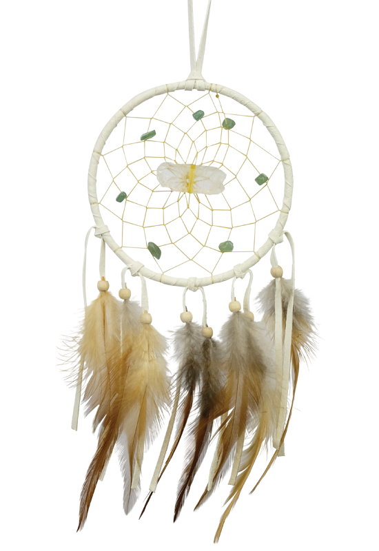 Dream Catcher - 4" White Vision Seeker