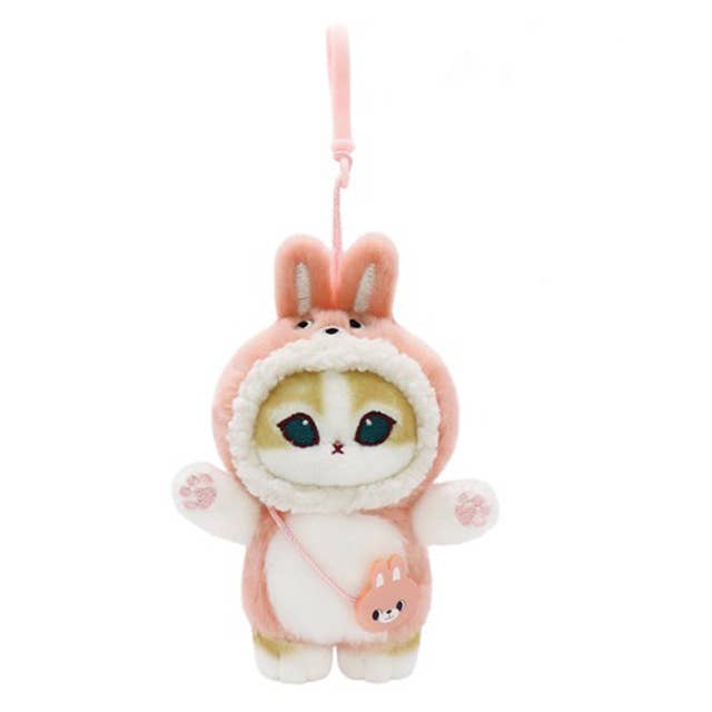 Restock! Mofusand Plush Keychain 9cm – Animal Costume Series