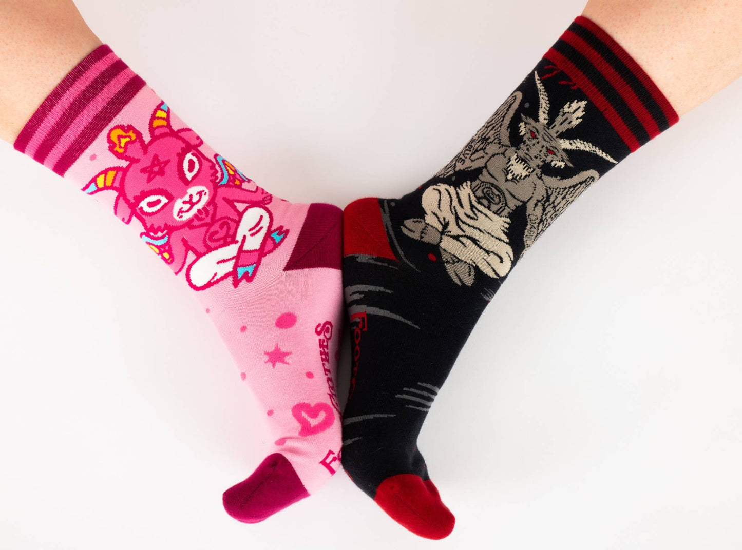 Socks - Foot Clothes - Cute Baphomet