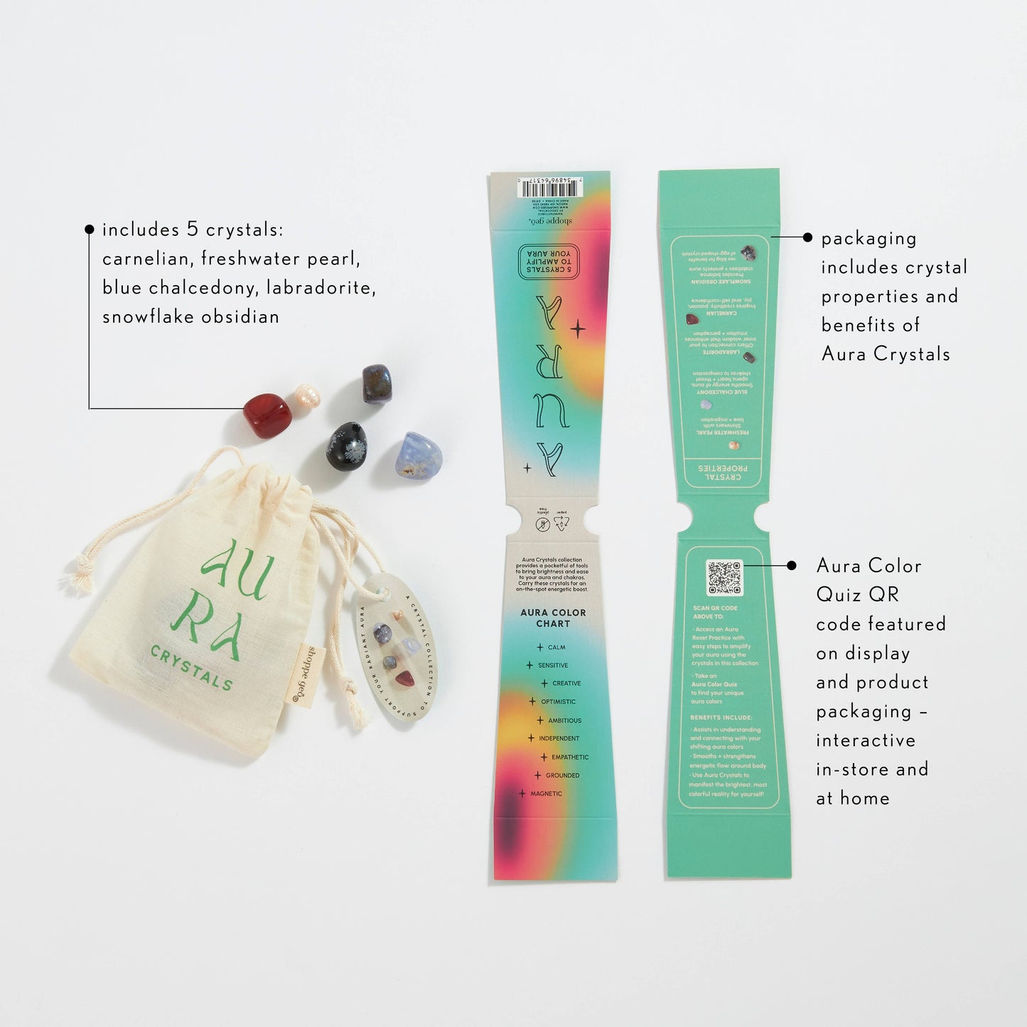 Aura Crystals in Bag | Take Our Aura Color Quiz!