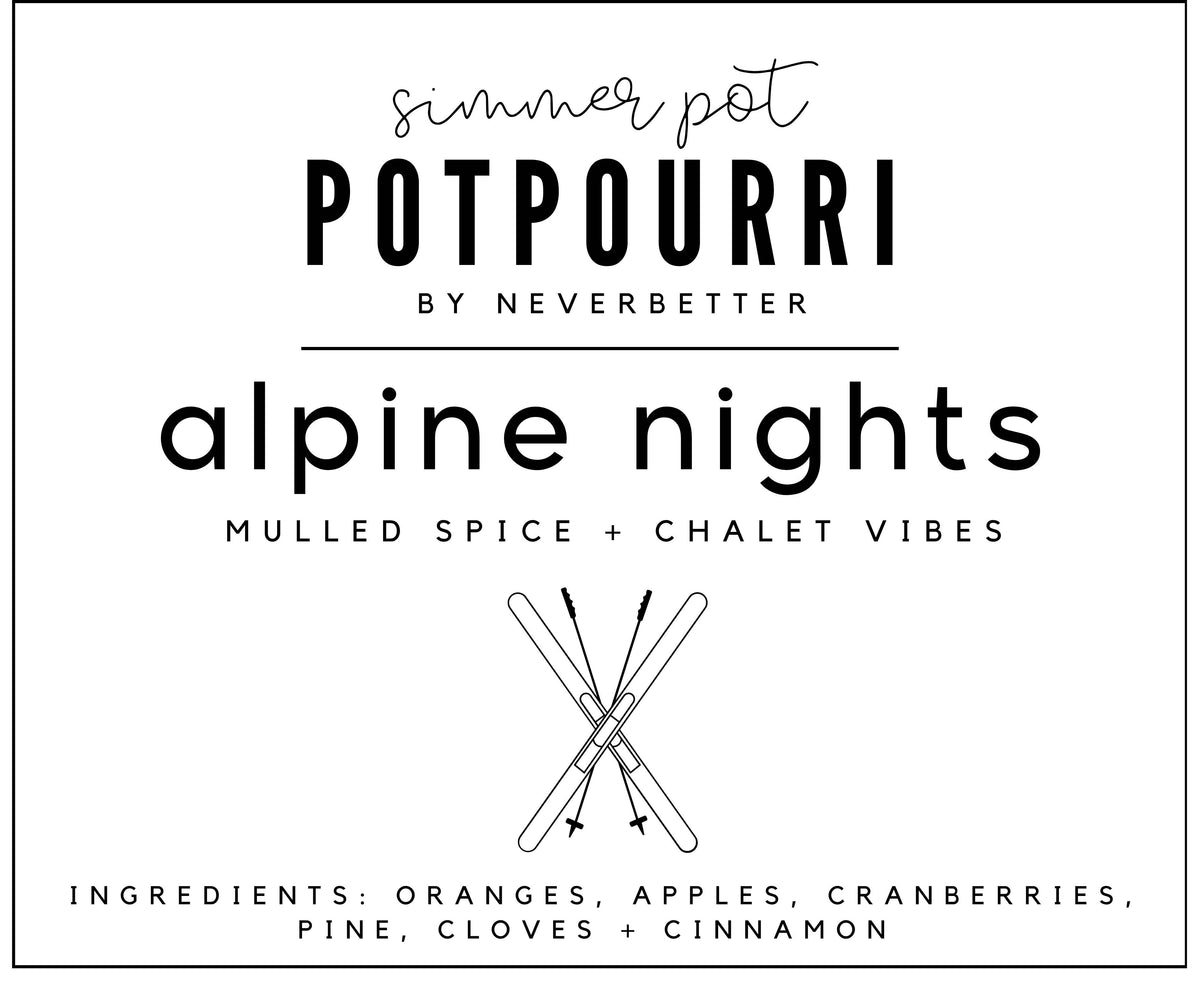 Alpine Nights Simmer Pot Potpourri