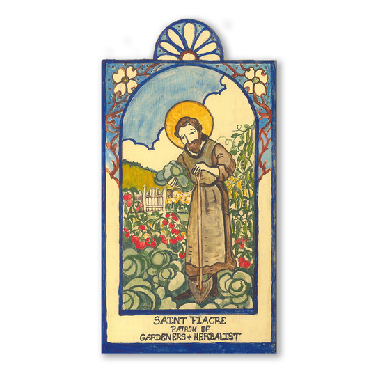 Flock of Angels - Saint Fiacre - Gardeners, Herbalists: Pocket