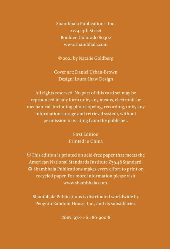 Writing Down The Bones Deck