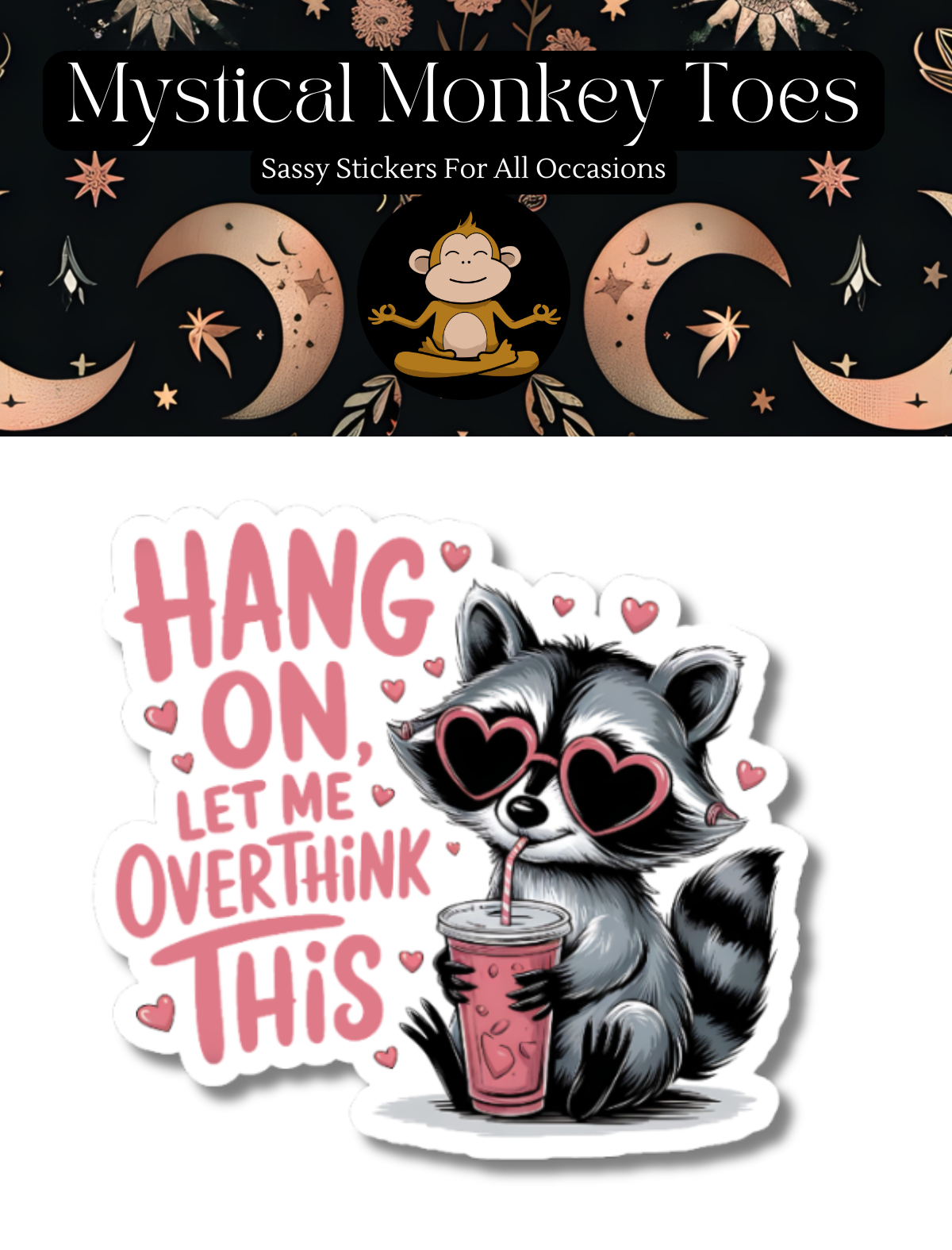 Sticker MMT - Let Me Overthink This Vinyl