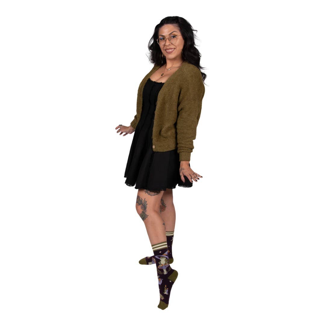 Foot Clothes - Archtoad of Hatville Crew Socks