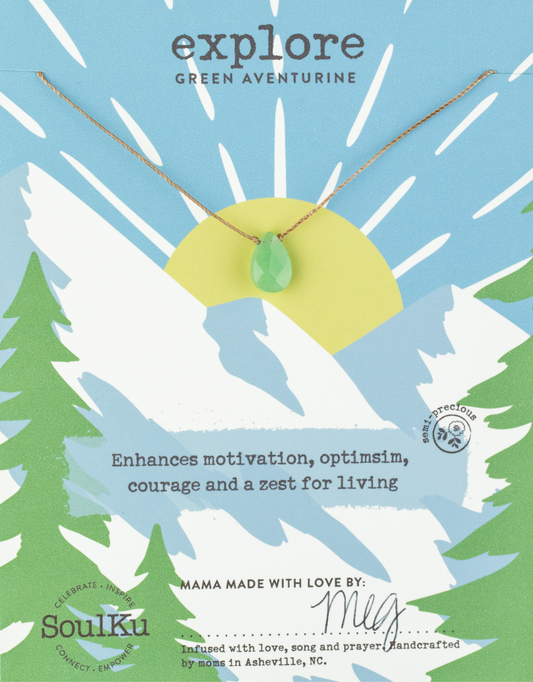 Green Aventurine Wild & Wonderful Outdoor Necklace Explore