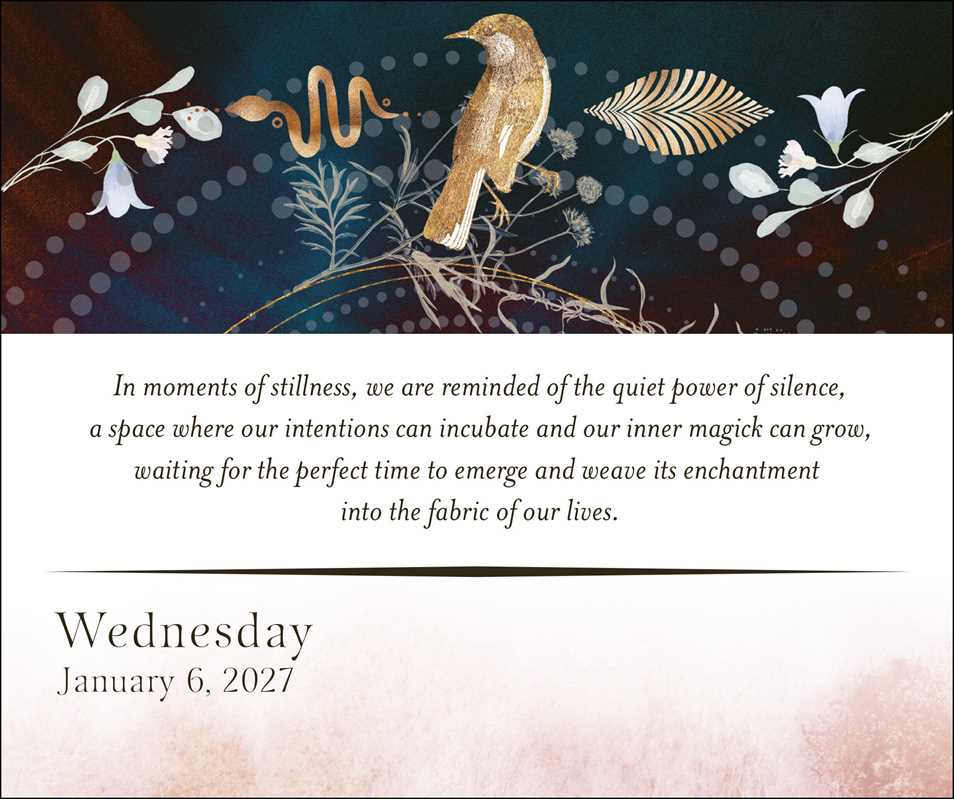 Year of the Witch 2027 Day-to-Day Calendar by Temperance  Alden: Calendar; 640 pages / English