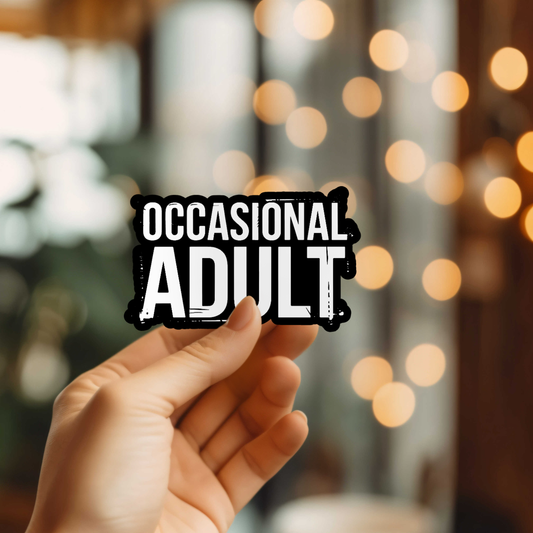 MMT - Occasional Adult Vinyl Sticker