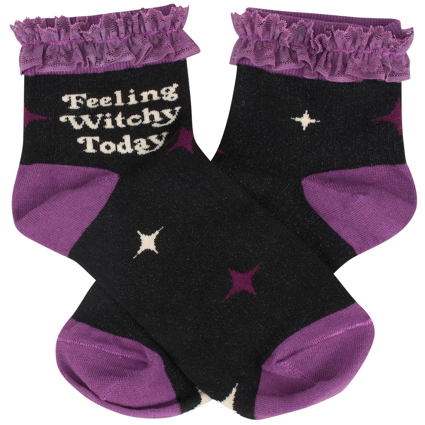 Socks - Feeling Witchy Today - Primitives by Kathy
