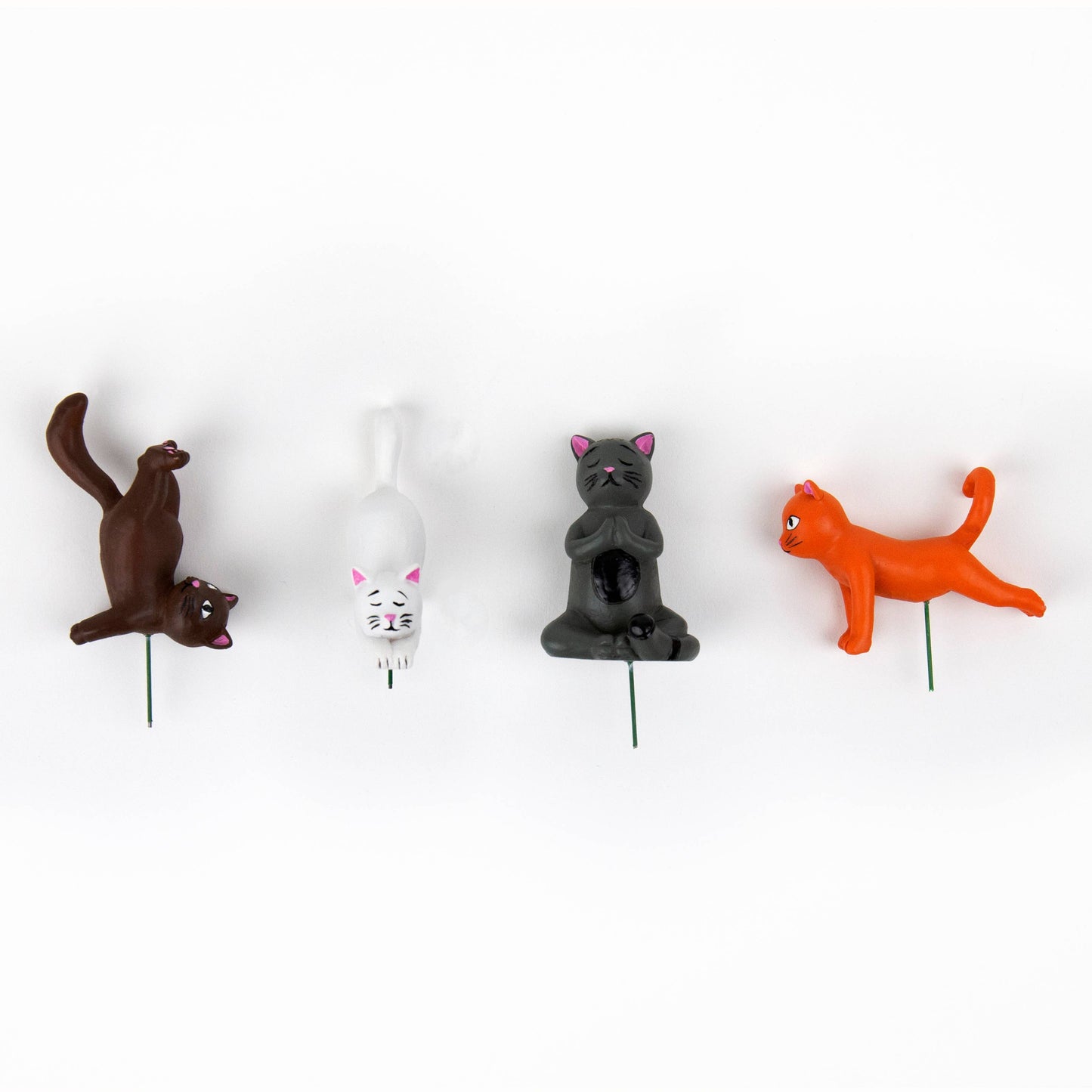 Yoga Cats - Plant Pot Markers