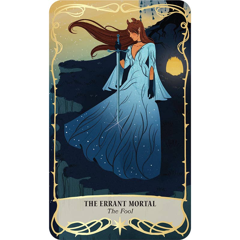 Wings and Crowns: A Romantasy Tarot Deck and Guidebook (NEW!