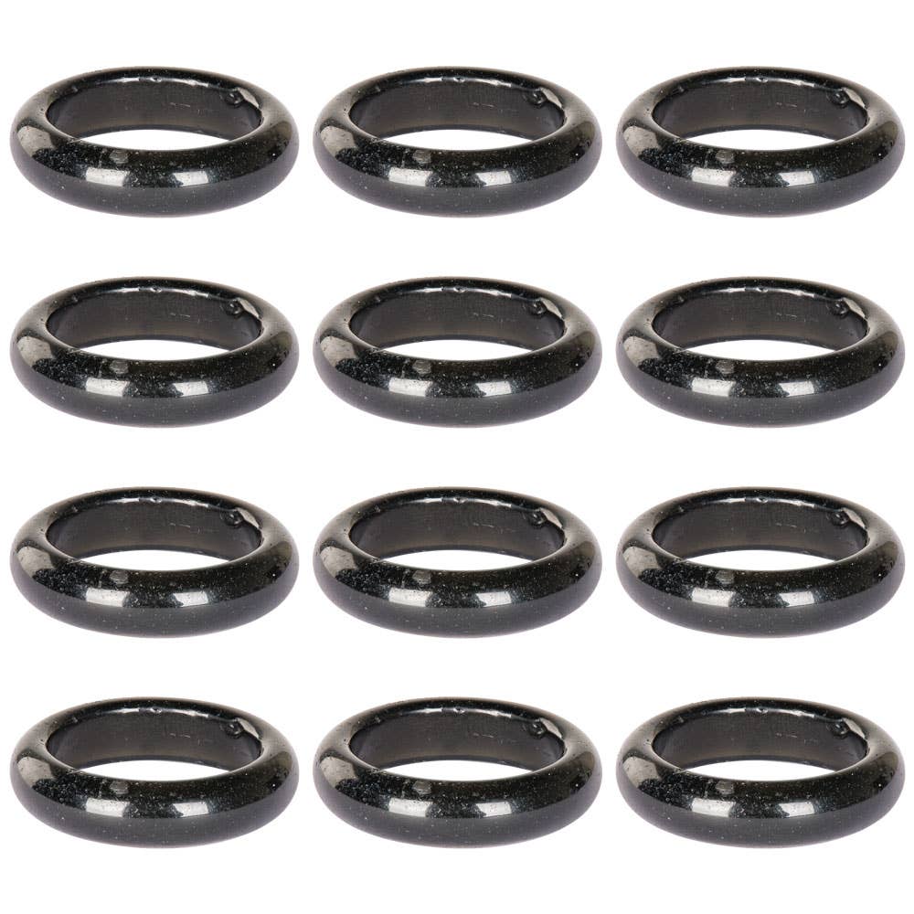 BLACK OBSIDIAN RINGS