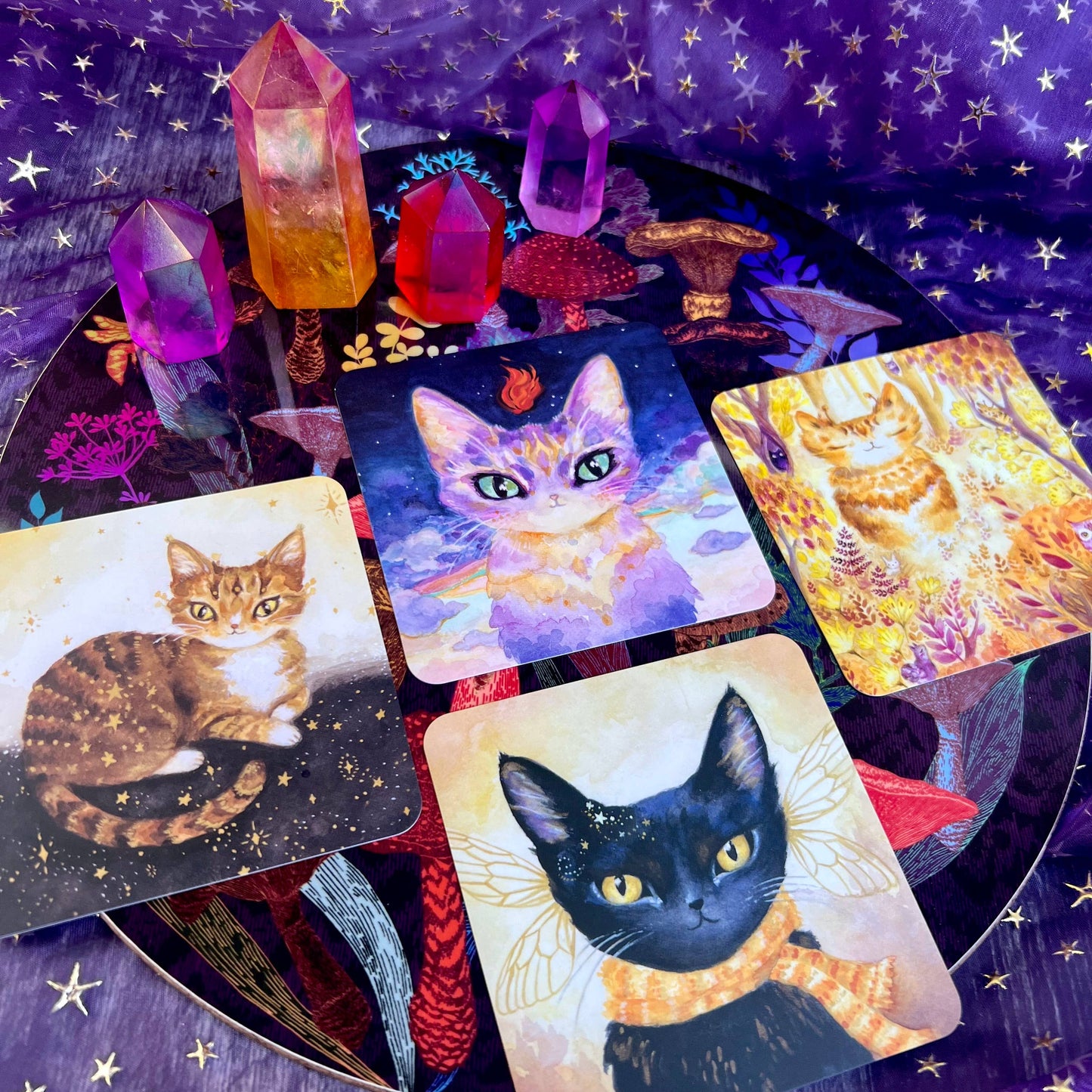 Witch Cats Oracle Deck