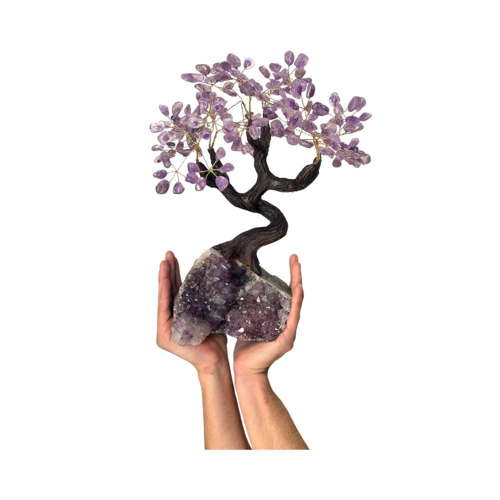 Feng Shui Money Tree - Amethyst, Large