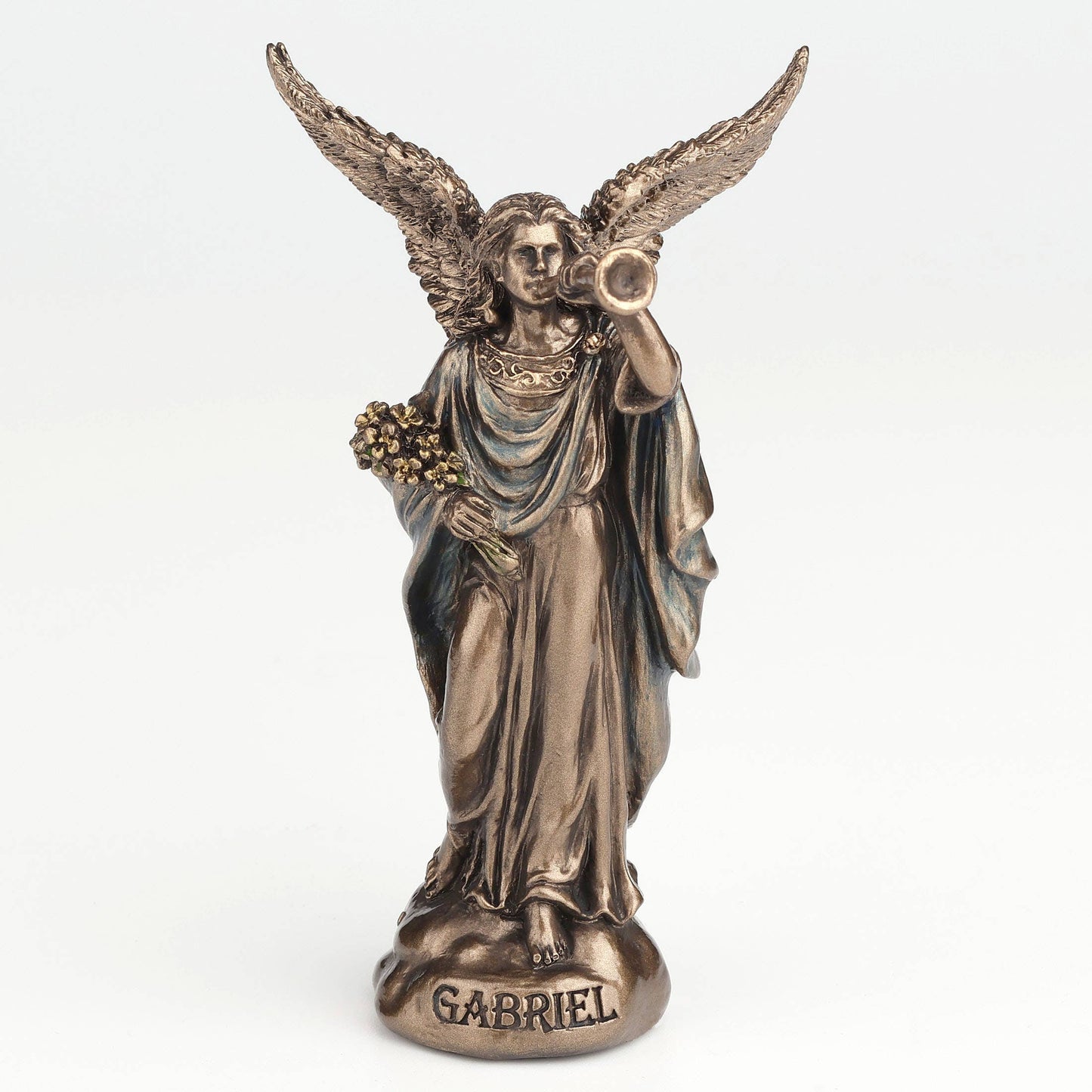 Archangel Saint Gabriel Blowing Trumpet Mini