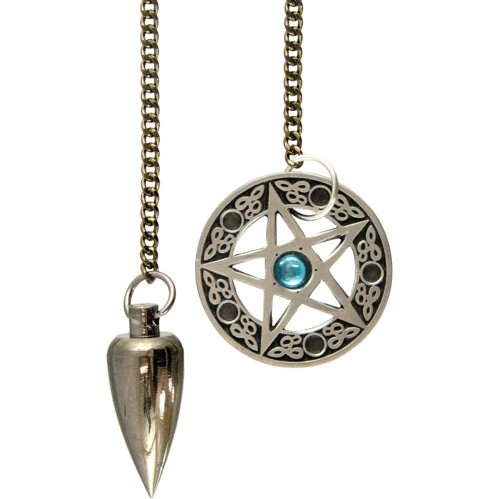 Pendulum 10 - Pentacle Cone Brushed Metal