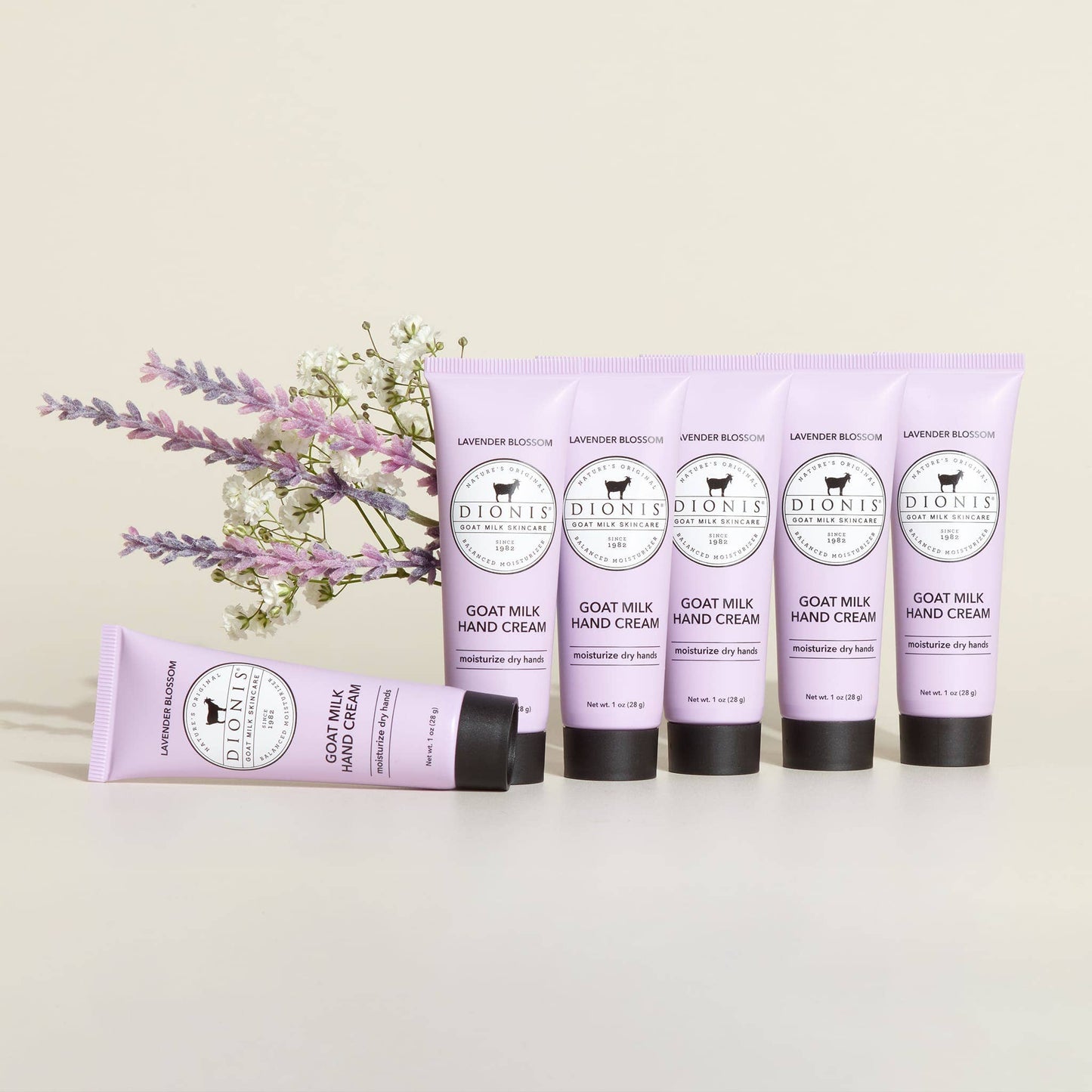 Dionis Lavender Blossom Goat Milk Hand Cream, 1oz