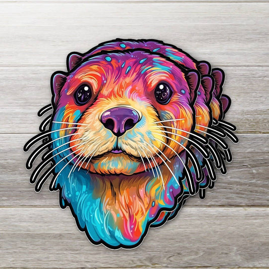Stickers OZ - Color Splash Otter