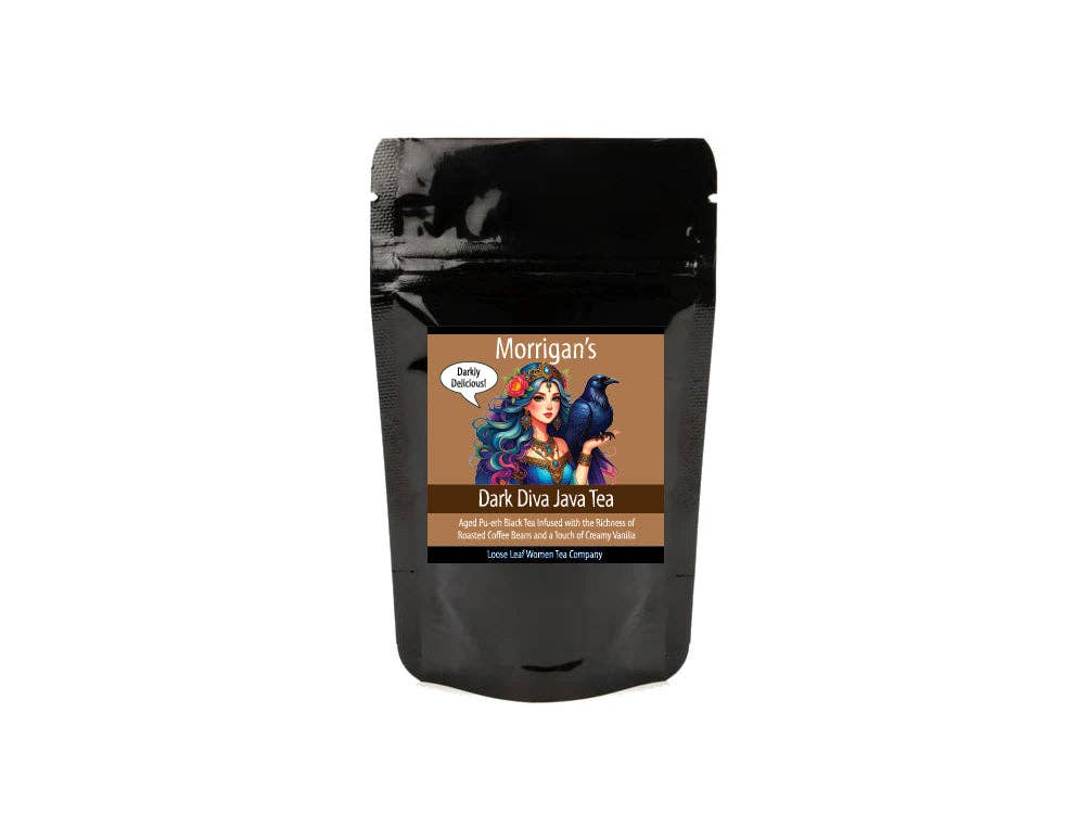 Loose Leaf Women - Morrigan's Dark Diva Java Tea: 2 oz Pouch