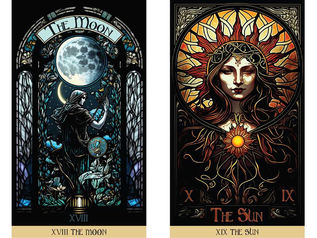 Stained Glass Tarot by James Edward