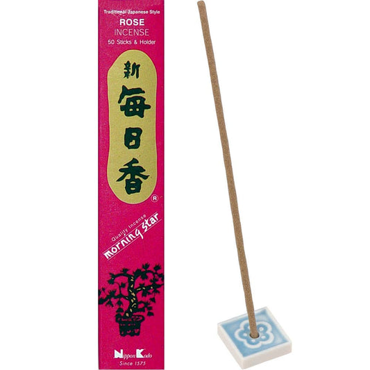 Morning Star Incense 50 Sticks Rose