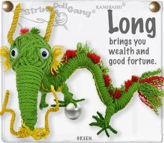 String Doll - Long the Dragon Keychain
