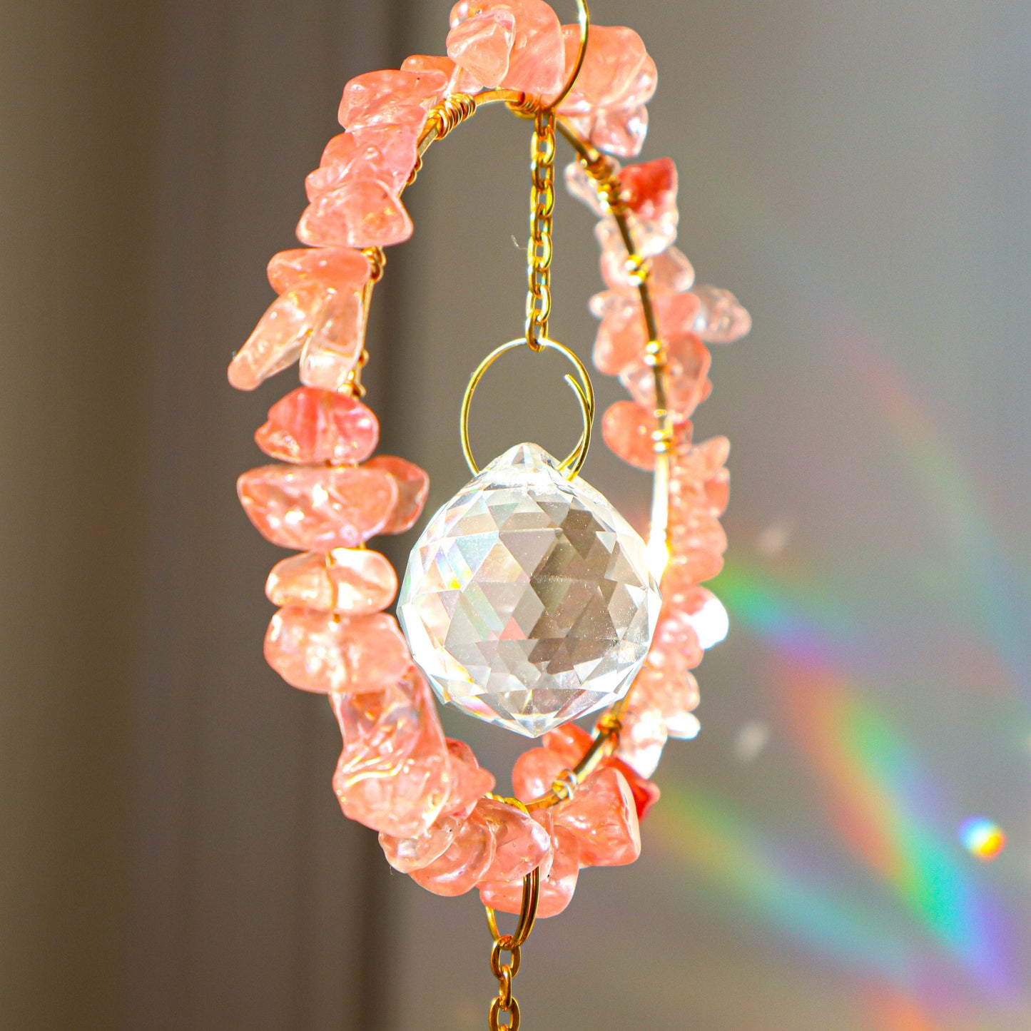 Gemstones Suncatcher: Amethyst