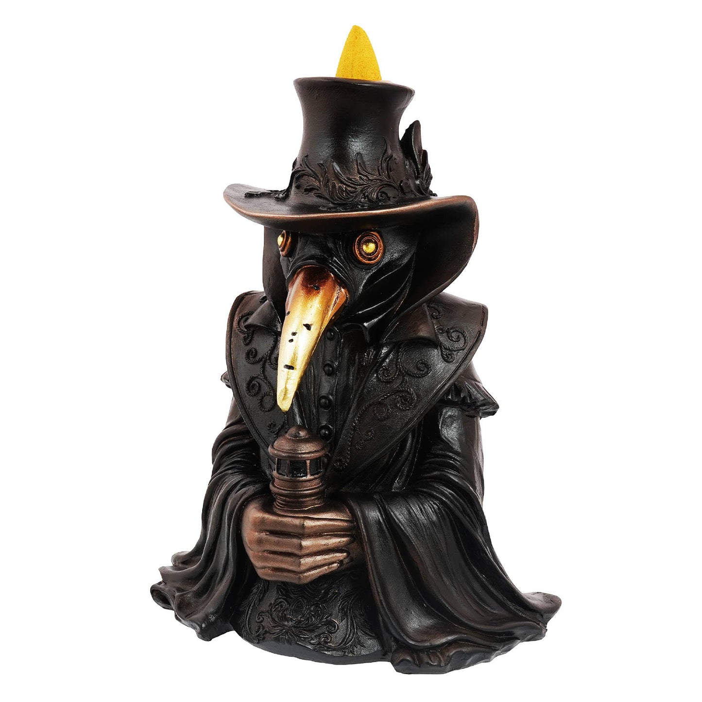 Plague Doctor Back Flow Incense Burner