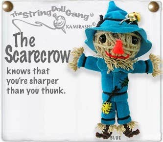 String Doll - Scarecrow Keychain