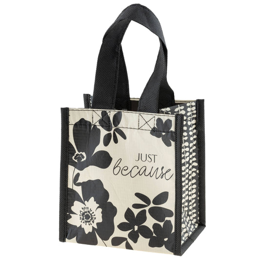 Gift Bag - Small - Recycled Karma - Ink Floral