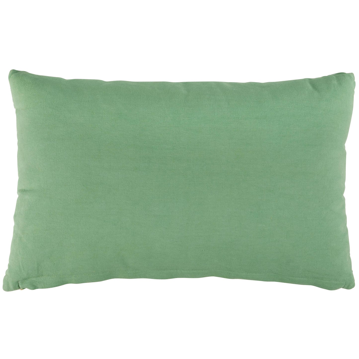 Green Beaded Pillow