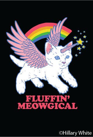 Magnet - Ephemera - Fluffin Meowgical